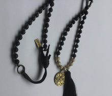Load image into Gallery viewer, black buddha mala