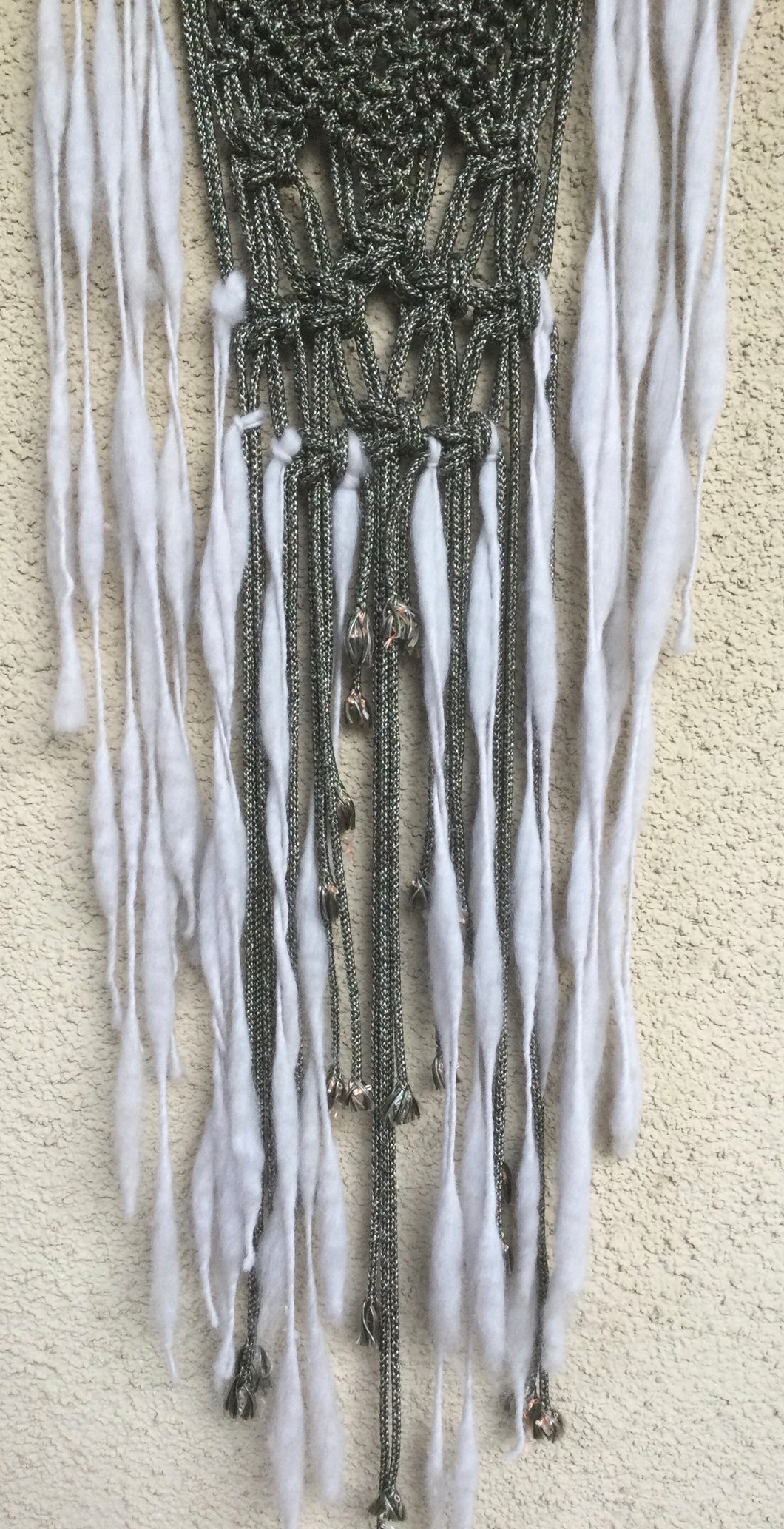 army green macrame