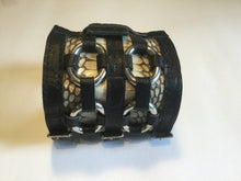 Load image into Gallery viewer, black leather cuff
