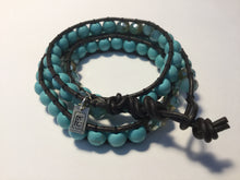 Load image into Gallery viewer, turquoise mala wrap
