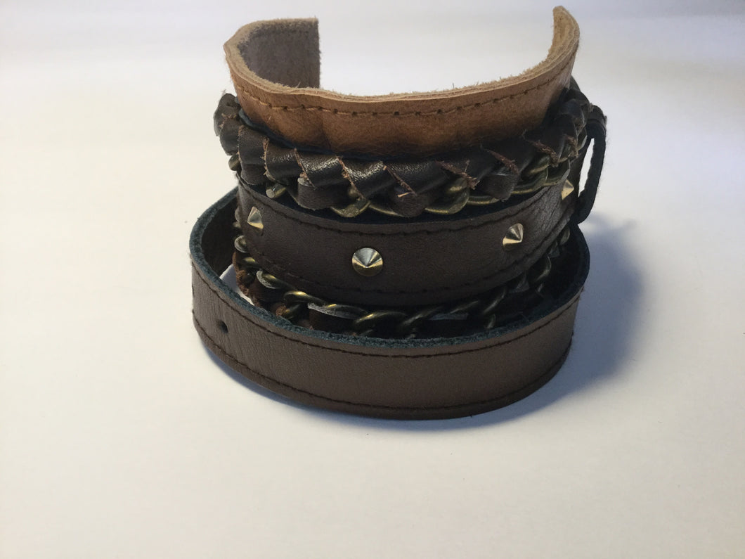 wide two tone cuff